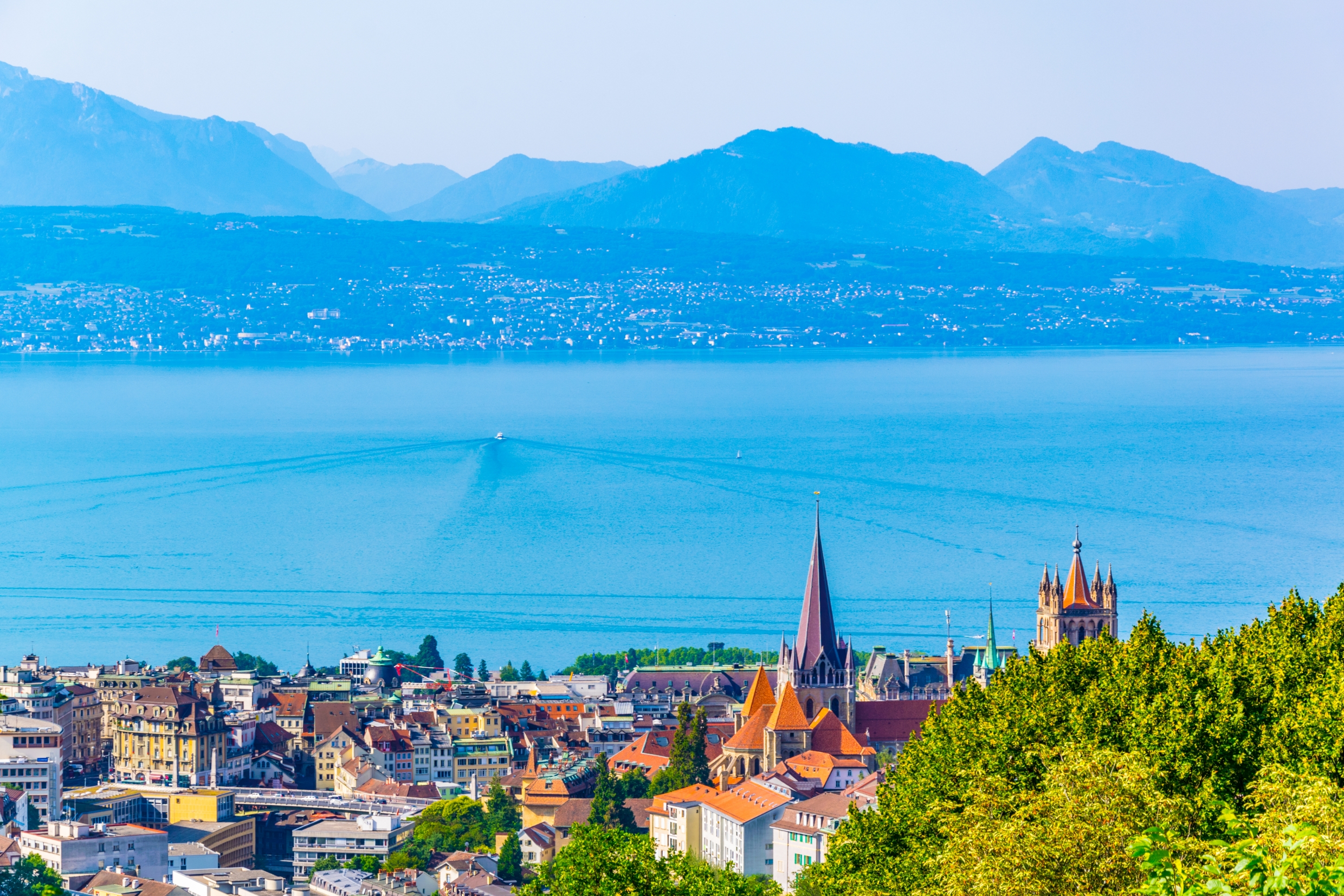 Lausanne cityscape – ProActys AI solutions for Swiss and European businesses